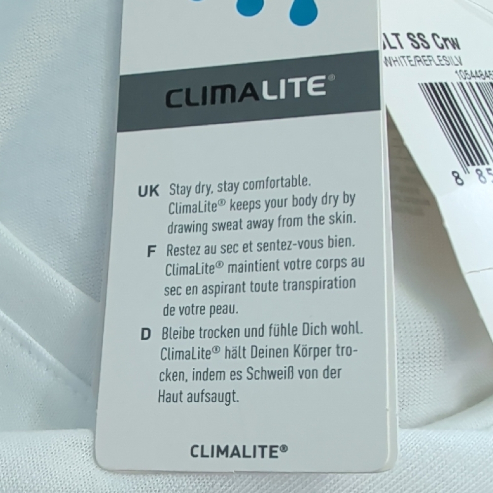 adidas White Short Sleeve Tee - Picture 7 of 7